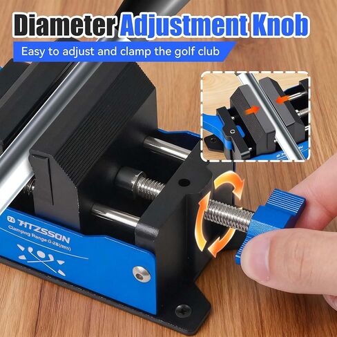 مجموعة أدوات إعادة الإمساك بالجولف مع شريط بديل، وسكين الخطاف (بدون مذيب)، وملزمة نادي الجولف لإعادة الإمساك، ومشبك الملزمة المنزلية سريع الفك، والألومنيوم in Kuwait