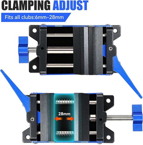 مجموعة أدوات إعادة الإمساك بالجولف مع شريط بديل، وسكين الخطاف (بدون مذيب)، وملزمة نادي الجولف لإعادة الإمساك، ومشبك الملزمة المنزلية سريع الفك، والألومنيوم in Kuwait