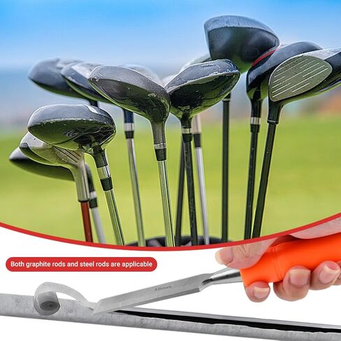 Xiaokeis Golf Grip Tape Stripper Remover Tool with Golfs Hook Blade for Graphite and Steel Shafts Tape Remover,Golf Grip Repair Kits,Ideal Gift for Men and Women in Kuwait