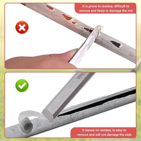 Xiaokeis Golf Grip Tape Stripper Remover Tool with Golfs Hook Blade for Graphite and Steel Shafts Tape Remover,Golf Grip Repair Kits,Ideal Gift for Men and Women in Kuwait