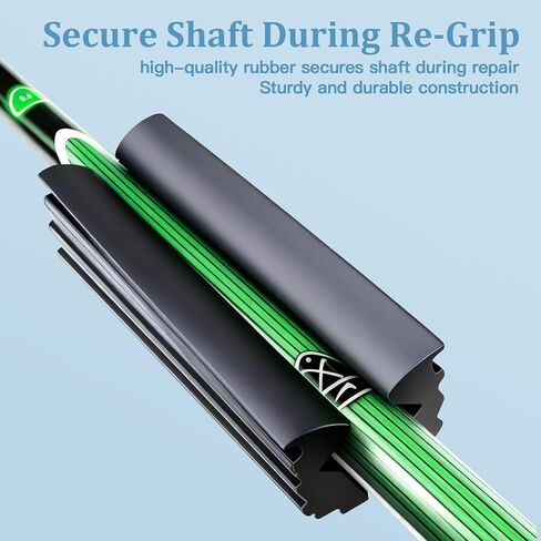 مجموعة مقابض الجولف، مجموعة إعادة مقابض الجولف مع أداة إزالة شريط مقابض الجولف، 15 شريطًا لمقبض الجولف، شفرة خطاف قابلة للسحب ومشبك ملزمة مطاطية لإعادة مقابض نادي الجولف in Kuwait
