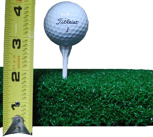 Premium 5'X5' Luxury Tee Golf Hitting Mat- Holds a Wooden tee in Kuwait