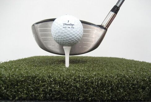 Premium 5'X5' Luxury Tee Golf Hitting Mat- Holds a Wooden tee in Kuwait