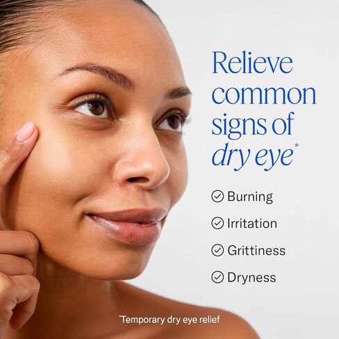 قطرات عين خالية من المواد الحافظة السريرية من هيدرات - زجاجة 33 أونصة سائلة - دموع صناعية لترطيب مكثف - قطرات عين للعيون الجافة وحماية طويلة الأمد in Kuwait