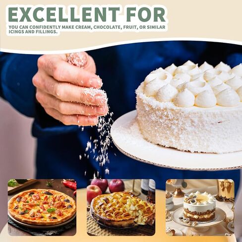 50 حزمة من ألواح الكيك مستديرة 25.4 سم، لوحة قاعدة الكيك، حلقات كعك من الورق المقوى، جولات من الورق المقوى للبيتزا، ألواح سفلية للكعك للحلوى والبيتزا والزفاف وأعياد الميلاد والحفلات in Kuwait