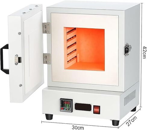 2000W Electric Sintering Furnace, 1150℃ High-Temperature Lab Kiln, Metal Melting Closed Muffle Furnace for Laboratory Use, Precision Heating Equipment in Kuwait