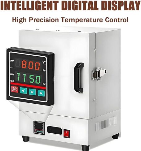 2000W Electric Sintering Furnace, High-Temperature Muffle Furnace 1150℃, CE Certified Box Sintering Furnace for Lab, Closed Chamber System, Ideal for Advanced Material Processing in Kuwait