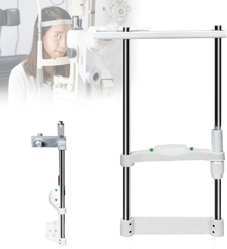 Forehead Support Optometry Accessories, Optical Instrument Chin Rest, Vision Training Forehead Support with Adjustment Knob Lifting Distance for Vision Care Centers in Saudi Arabia