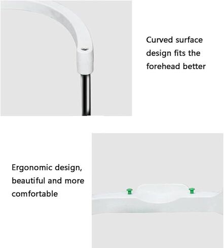 Forehead Support Optometry Accessories with Height Adjustment Knob, Vision Training Forehead Bracket, for Auto Refractometer, Vision Training, Optical Instrument in Saudi Arabia