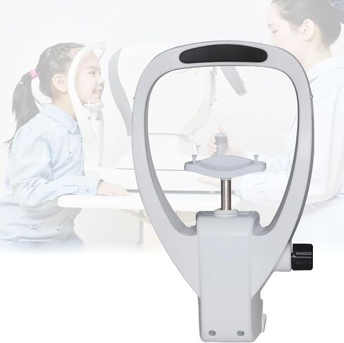 Forehead Support Optometry Equipment Accessories, Liftable Chin Bracket with Adjustment Knob, for Auto Refractometer, Vision Training, Optical Instrument, Eyeglass Equipment in Saudi Arabia