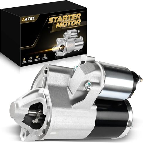 Aatee 17982n Starter Motor Fit for: -nissan Sentra 2011 2012 2013 2014 2007-2010 2015-2019 1.6L 1.8L 2.0L ، Cube NV200 Juke Versa for: -Chevy City Express 2009-2019 12v 1.4kw 10 teath 23300-en200r 17982 in Kuwait