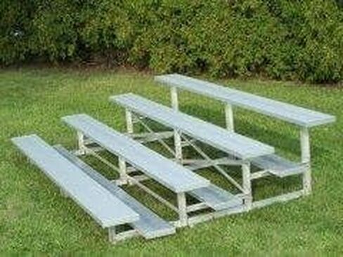 SSG 4 Row Low Rise Bleacher Standard/27'/Anodized Aluminum in Saudi Arabia