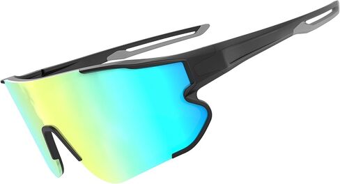 نظارات شمسية رياضية من BangLong للنساء والرجال، نظارات شمسية للحماية من الأشعة فوق البنفسجية 400 لركوب الدراجات للجري والبيسبول وقيادة الصيد in Kuwait