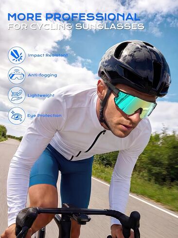 BangLong Sports Sunglasses for Women Men, UV400 Protection Cycling Sun Glasses for Running Baseball Fishing Driving in Saudi Arabia