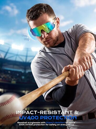 BangLong Sports Sunglasses for Women Men, UV400 Protection Cycling Sun Glasses for Running Baseball Fishing Driving in Saudi Arabia