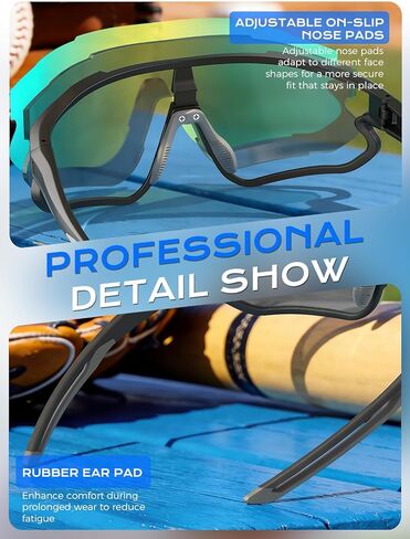 BangLong Sports Sunglasses for Women Men, UV400 Protection Cycling Sun Glasses for Running Baseball Fishing Driving in Saudi Arabia
