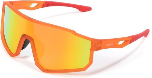 Polarized Sports Sunglasses for Men Women, Sunglasses for Teens Baseball, Biking, Cycling with UV400 Protection in Kuwait