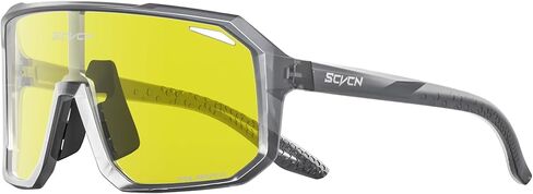 SCVCN Night Vision Driving Glasses Anti Glare Polarized Yellow Lens Women Men Goggles Sport Sunglass Bicycle MTB DZ-S62 in Kuwait
