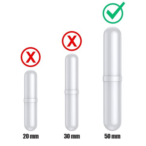 قضيب التحريك المغناطيسي كبير الحجم، قضبان التحريك/قضبان التحريك، قضيب التحريك/الخلاط PTFE. Spinbar تفلون المثمن قضيب التحريك المغناطيسي، 4 حزم، 50 مم / 1.96 بوصة in Saudi Arabia