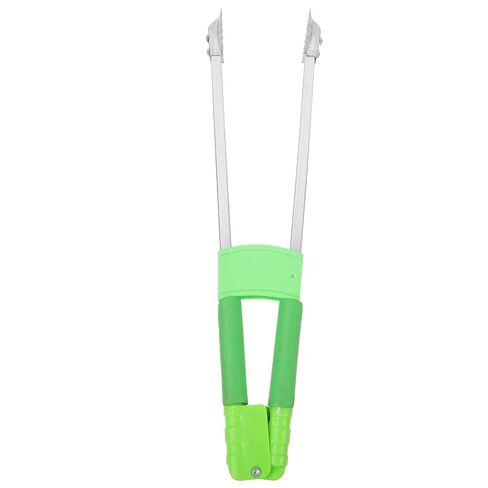 PartyKindom Outdoor Garbage Clamp Trash Grabber Tool Short Handle Iron Head Litter Picker Waste Grabber for Home and Sanitation Use in Saudi Arabia