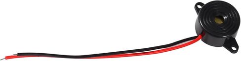 3 24V Piezo Electronic Buzzer Alarm Continuous Sound Cable Length 100mm in Saudi Arabia