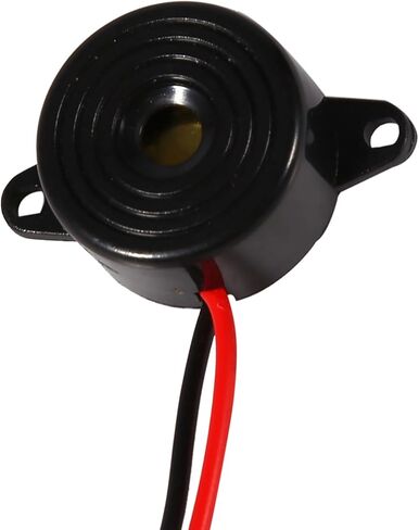 3 24V Piezo Electronic Buzzer Alarm Continuous Sound Cable Length 100mm in Saudi Arabia