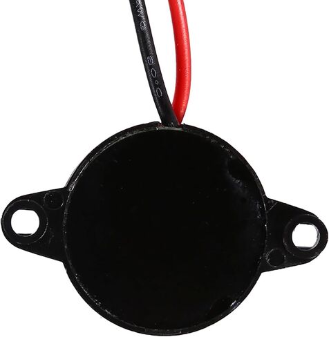 3 24V Piezo Electronic Buzzer Alarm Continuous Sound Cable Length 100mm in Saudi Arabia