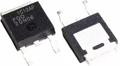 20Pcs FQD1N60 FQD2N60 FQD4N60 FQD5N60 FQD6N60 FQD7N60 FQD8N60 FQD20N06 Patch TO252(FQD1N60) in Kuwait