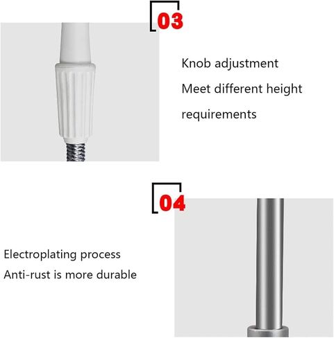 Optical Instrument Chin Rest, Vision Training Forehead Bracket with Adjustable Lifting Chin Bracket and 0-95Mm Distance Liftable, Rust-Proof and Durable for Vision Training Optical Shops in Kuwait