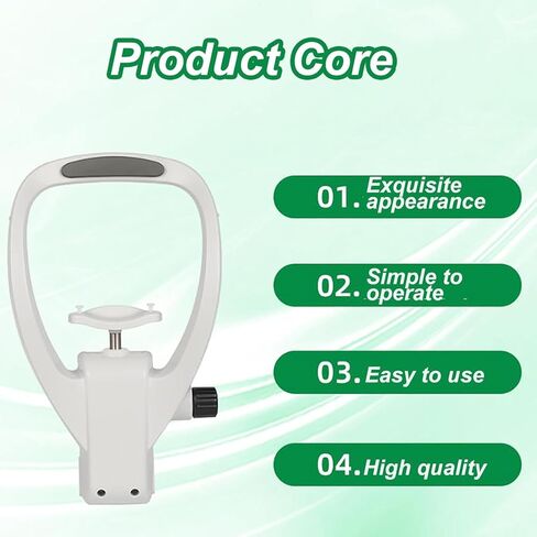 COYEUX Optometry Lifting Chin Bracket, Forehead Support Optometry Accessories, Forehead Support Spacing 15cm~19cm, Front Side Dimensions 46x25cm, for Eyeglasses Store in Saudi Arabia