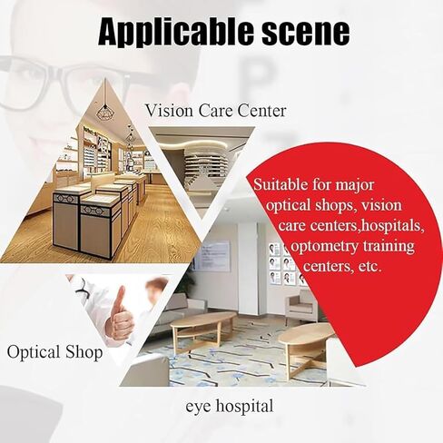 دعامة رفع الذقن لقياس البصر، دعم للجبهة قابل للتعديل، مسند ذقن منحني مريح، للتدريب على الرؤية بمقياس الانكسار التلقائي، المعدات البصرية in Kuwait