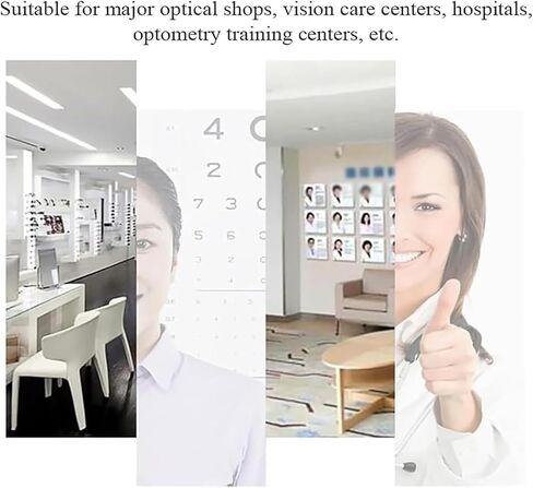 Optometry Lifting Chin Bracket, Vision Training Forehead Brackets with Lifting and Lowering Adjustment Knob, Curved Surface Design and 150Mm~190Mm Lifting Distance for Hospitals Ophthalmology in Kuwait