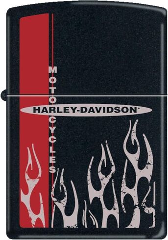 ZIPPO HD Flames أسود مطفي in Saudi Arabia