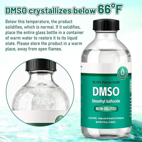 2PC DMSO Pharma Grade 99.95% in Glass Bottle in Saudi Arabia