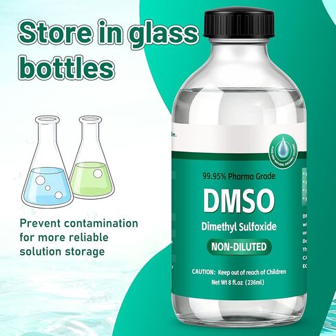 2PC DMSO Pharma Grade 99.95% in Glass Bottle in Saudi Arabia