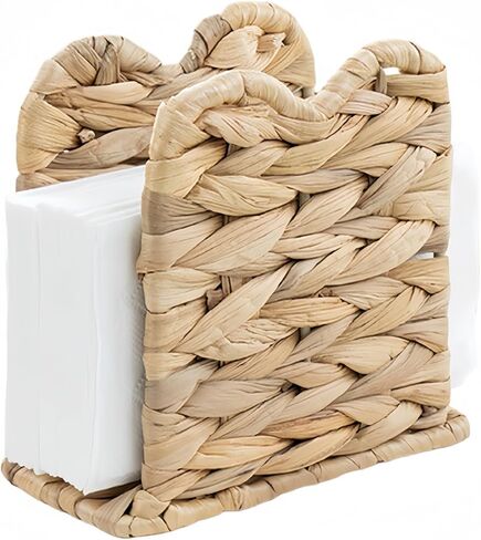 Hand Woven Napkin Holder Desktop Napkin Organizer For Kitchen, Dining Room, And Bathroom in Kuwait