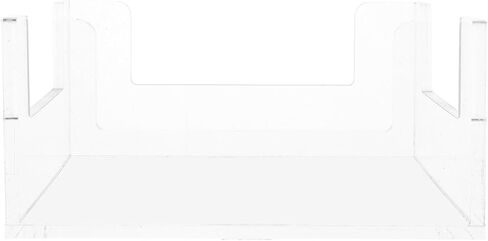 حامل مناديل مربع من الأكريليك مع فتحات بأربعة جوانب، موزع مناديل عمودي للمطبخ وطاولة الطعام، منظم المناشف الورقية المزخرف للمنزل والمطعم in Saudi Arabia