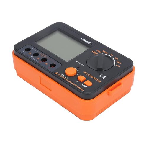 DAN&DRE VC480C+، مقياس ميليوميتر رقمي من 0.01 متر إلى 2 كيلو، جهاز اختبار مقاومة منخفضة بأربعة أسلاك مع شاشة LCD كبيرة، وظيفة الحماية الكاملة، لقياس المقاومة المنخفضة للتيار المستمر in Saudi Arabia