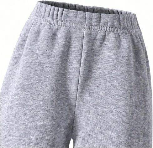 GORGLITTER Boy's Baggy Pants 2 Pack Wide Leg Fashion Athletic Workout Gym Running Jogging Track Pants with Pocket in Saudi Arabia