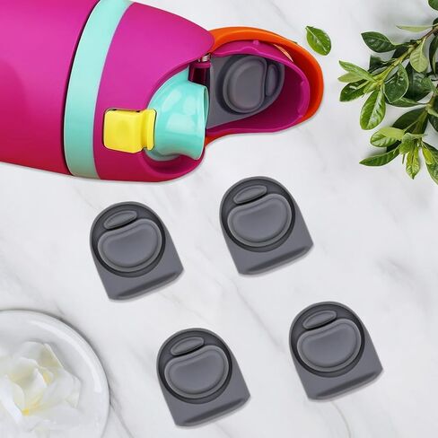 4 قطع بديلة من سدادة السيليكون المتوافقة مع Owala FreeSip 24oz 32oz، غطاء زجاجة مياه، أجزاء سدادة مطاطية لـ Owala 16/19/24/32/40oz، ملحقات قطعة الفم H3A1 in Kuwait