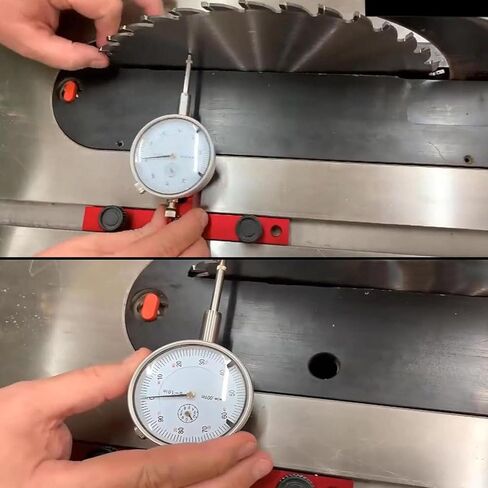 Digital Dial Indicator, Adjustable Length Table Saw Dial Aluminum Alloy Multifunctional Use Digital Table Saw for Table Saws, Band Saws in Saudi Arabia
