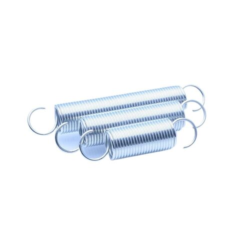 Wire Diameter 1.0mm Galvanized Tension Spring Outer Dia 6/7/8/9/10/12mm Closed Loop/with Hook Extension Spring Length 30-240mm(140mm -2pcs,10MM_with Hook) in Saudi Arabia