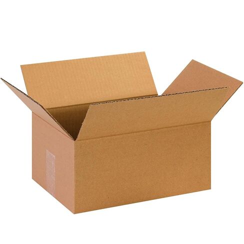 SHIP NOW SUPPLY 13 x 9 x 6 Corrugated Cardboard Boxes, Medium 13"L x 9"W x 6"H, Pack of 25 | Shipping, Packaging, Moving, Storage Box for Home or Business, Strong Wholesale Bulk Boxes in Kuwait