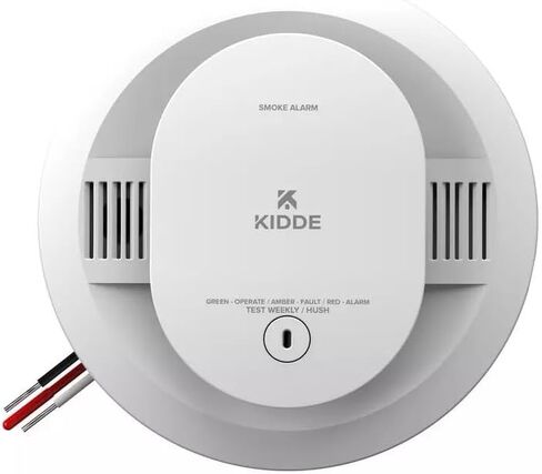 Kidde Smoke Alarm SMACFEX, 120V Hardwired with Battery Backup I4618AC Replacement (21033081) in Saudi Arabia