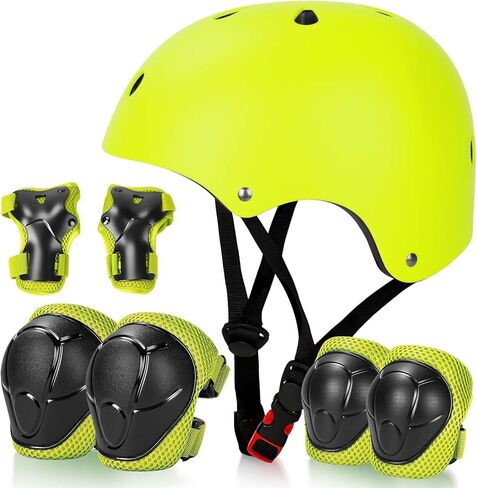 Kids Bike Helmet,Adjustableoddler Skateboard Helmets for 3-5-8-14 Years Kids Girls Boys Youth Bicycle Helmet for Scooter Balance Bike Rollerskating Skateboard in Kuwait