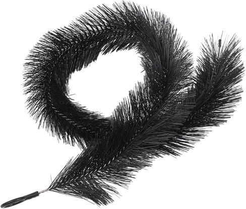 فرشاة مزراب 4 في 39 بوصة، واقي أوراق شديد التحمل مع قلب من الفولاذ المقاوم للصدأ، فلتر سقف من النايلون لحماية استنزاف حديقة المنزل in Kuwait