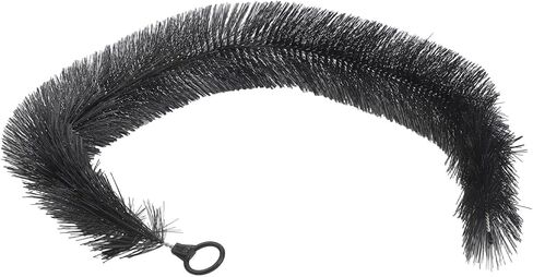 فرشاة مزراب 4 في 39 بوصة، واقي أوراق شديد التحمل مع قلب من الفولاذ المقاوم للصدأ، فلتر سقف من النايلون لحماية استنزاف حديقة المنزل in Kuwait