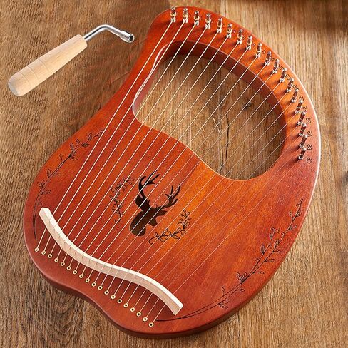 Autoharp Tuning Wrench, 4mm/0.15in Lever Harp Wrench with Wooden Handle L-Shape Professional Music Tuning Key Tool for Piano Kantele Lyre Small Stringed Instruments in Saudi Arabia