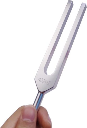 LeSage 432 Hz Tuning Fork and Yoga 423hz Aluminum Alloy Tuning Fork with Silicone Hammer Cleaning Cloth in Kuwait