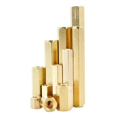 M2 M3 M4 M5 M6 Hex Brass Motherboard Standoff Board Hollow Pillar Stud Mount Spacer Hexagon PCB Support Bolt Spacing Screw(16mm (20Pcs)) in Kuwait